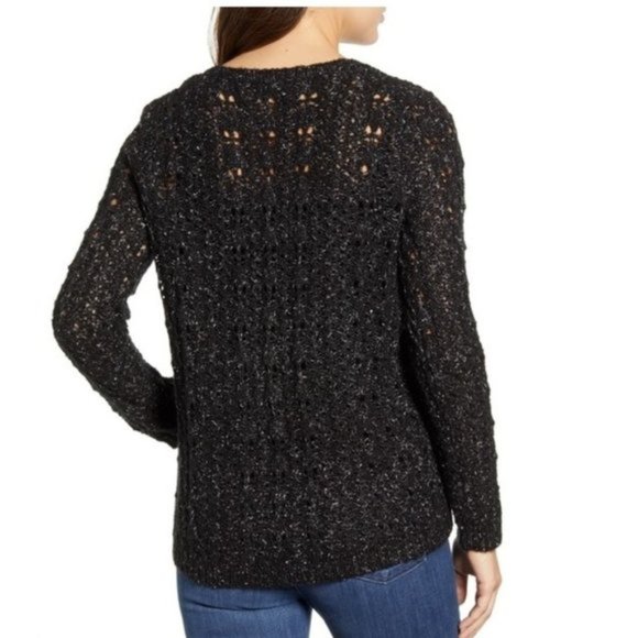 Caslon Brushed V-Neck Sweater - Picture 2 of 5